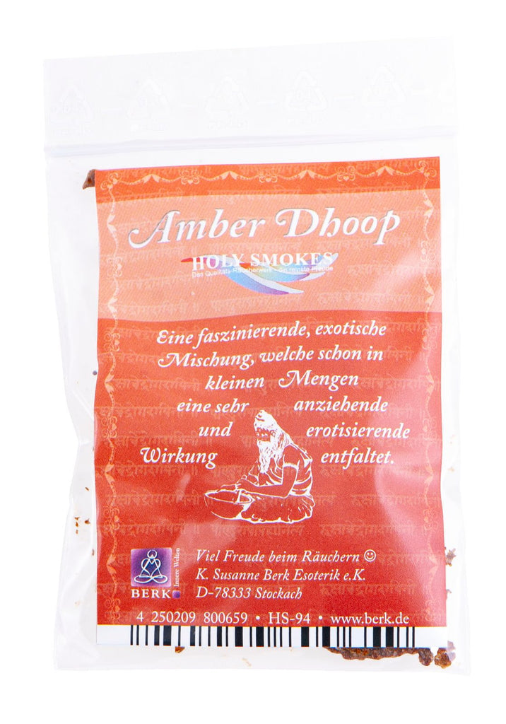 Amber Dhoop 5 g , Räucherwerk Berk