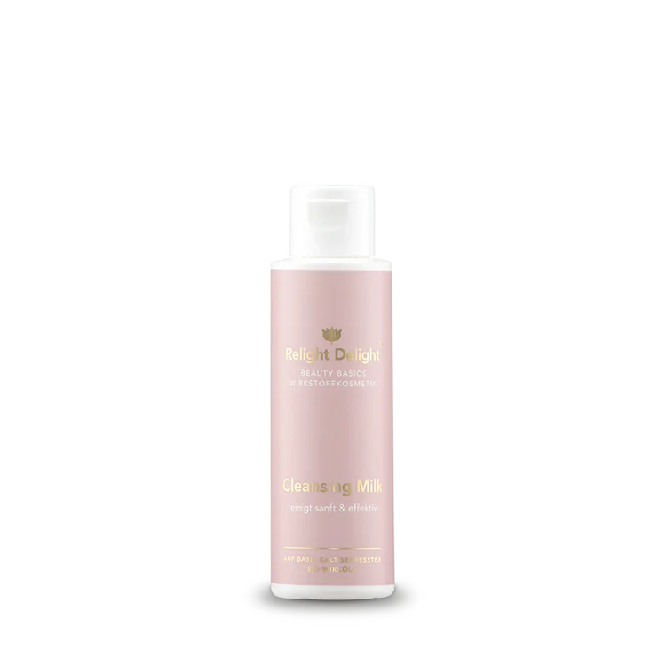 Beauty Basics Reinigungmilch 100ml – Natürliche Gesichtsreinigung für eine klare und gepflegte Haut mit Bio-Jojobaöl und Distelöl"