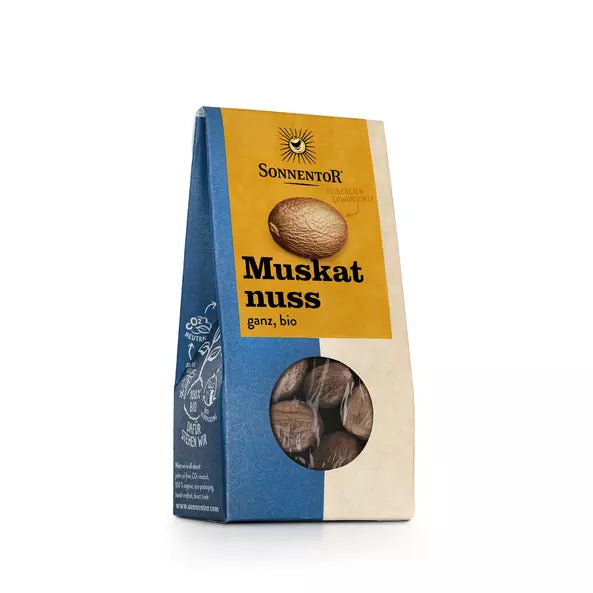 Bio-Muskatnuss ganz 25g Sonnentor