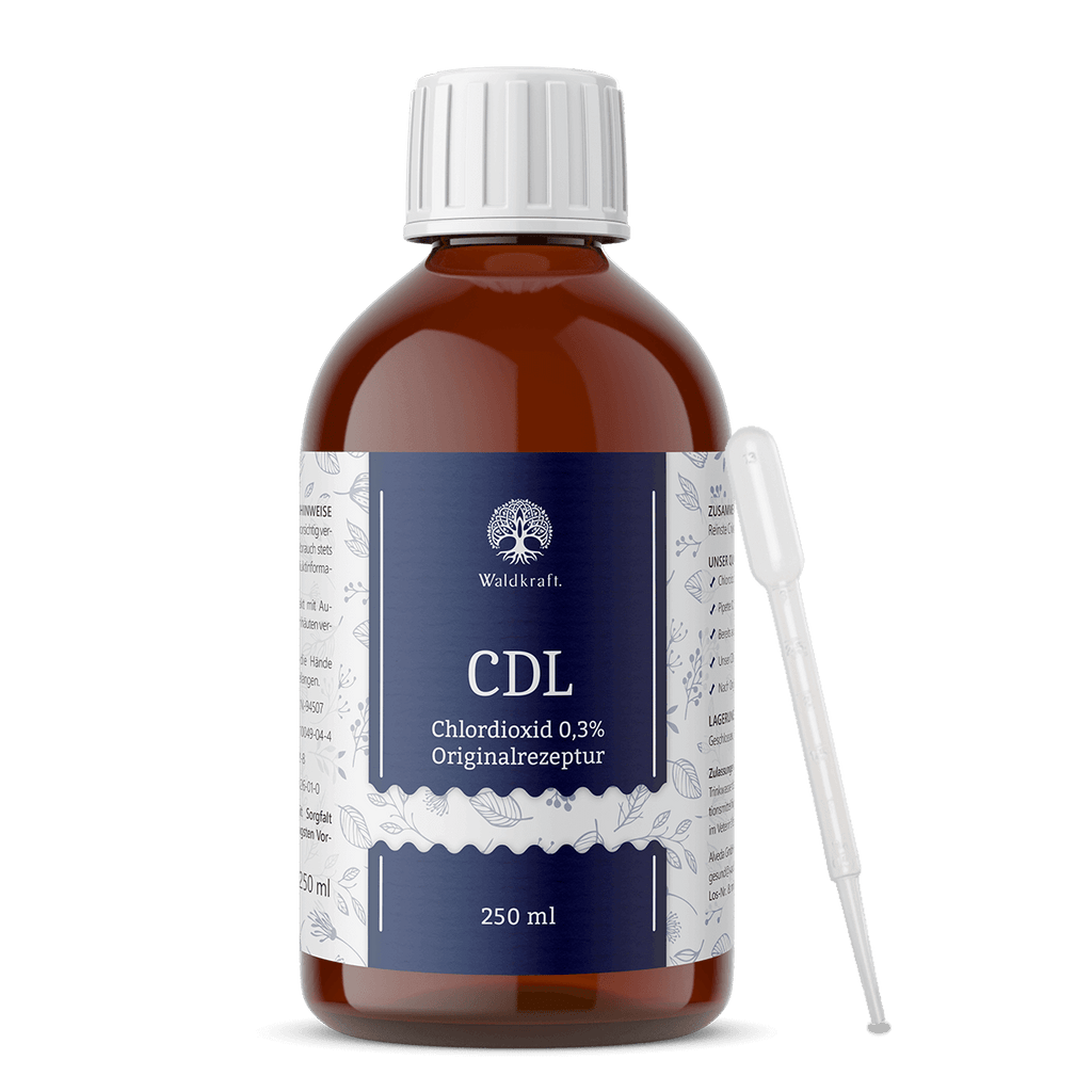 CDL/CDS - Chlordioxid in Originalrezeptur (Chlordioxidlösung)Waldkraft250ml