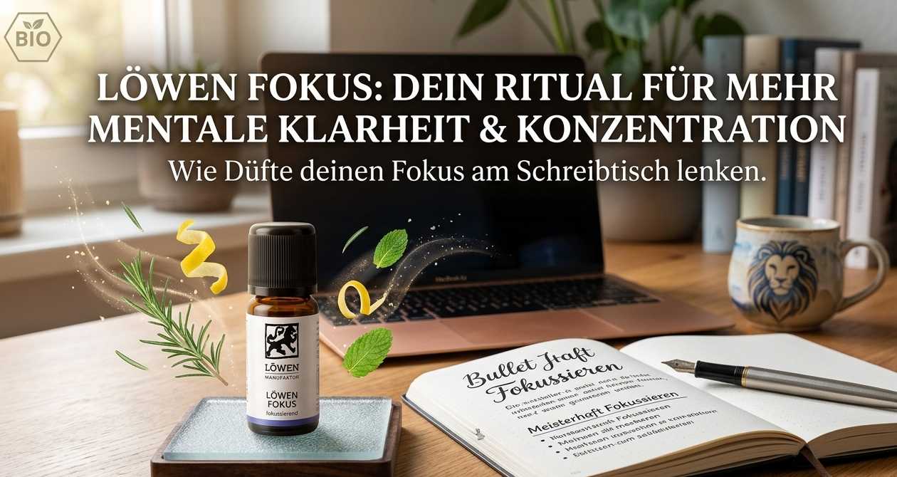 Mehr Fokus, weniger Ablenkung: Wie dir Düfte im Homeoffice zu mentaler Klarheit verhelfe