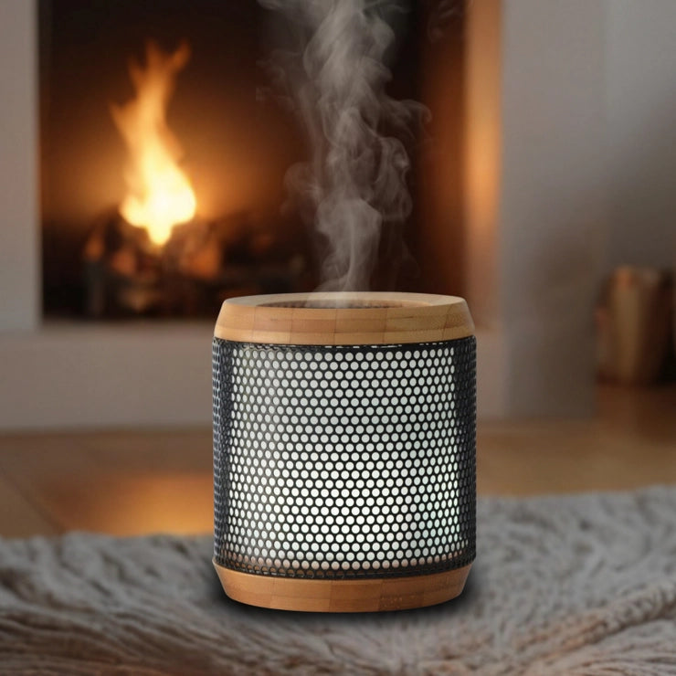 Elipsia Aromatherapie-Diffusor für ätherische Öle vor Kamin