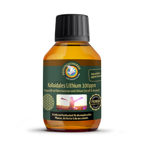 100ml Kolloidales Lithium, Regenbogenkreis