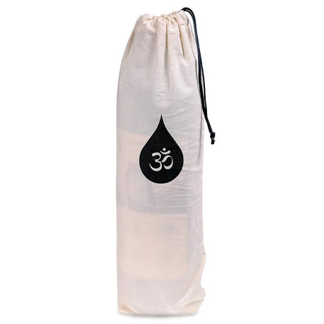 OM Wasserflasche - Dankbarkeit Tasche aus Bio Baumwolle