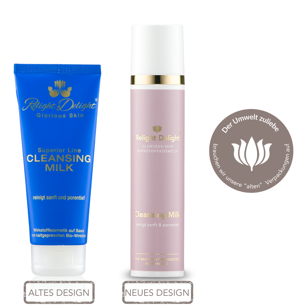 Glorious Skin Cleansing Milk -  100ml Relight Delight