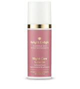 Roséfarbene Tube,sehr edel mit gold und weißer Aufschrift: Glorious Skin - Night Care Lanolin, tiefenwirksam regenerierend und schützend,  50ml von Relight Delight
