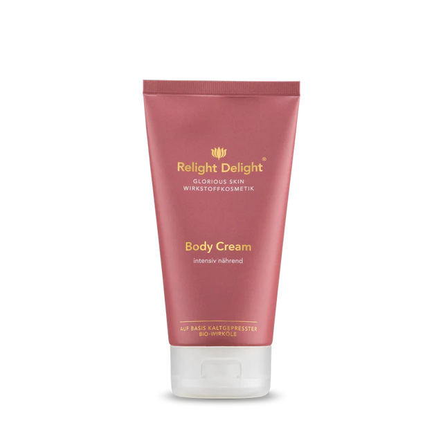 "Glorious Skin Body Cream 150ml - Anti-Aging Körpercreme von Relight Delight für intensive Hautpflege"