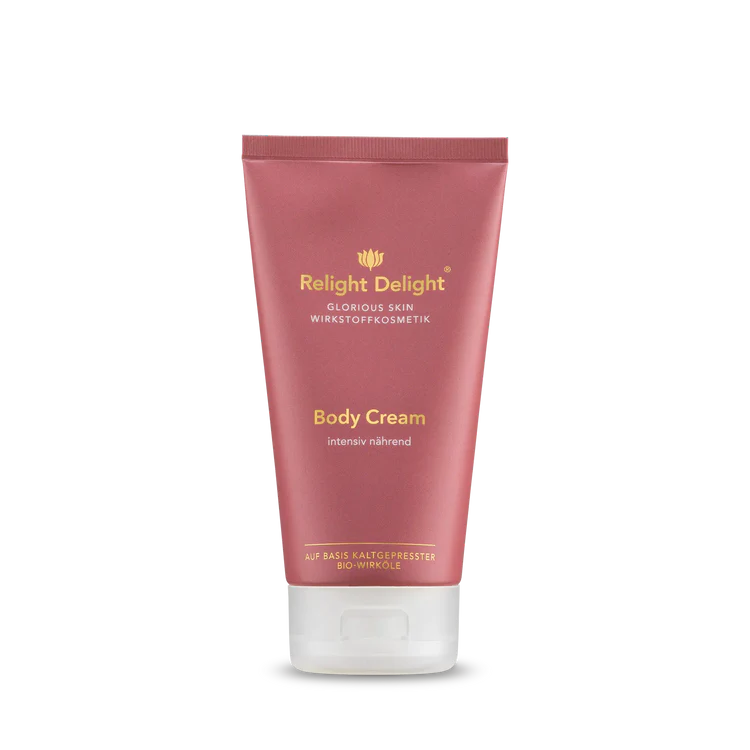 "Glorious Skin Body Cream 150ml - Anti-Aging Körpercreme von Relight Delight für intensive Hautpflege"