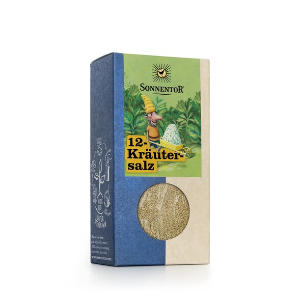 12-Kräutersalz bio 120 g Packung - Sonnentor