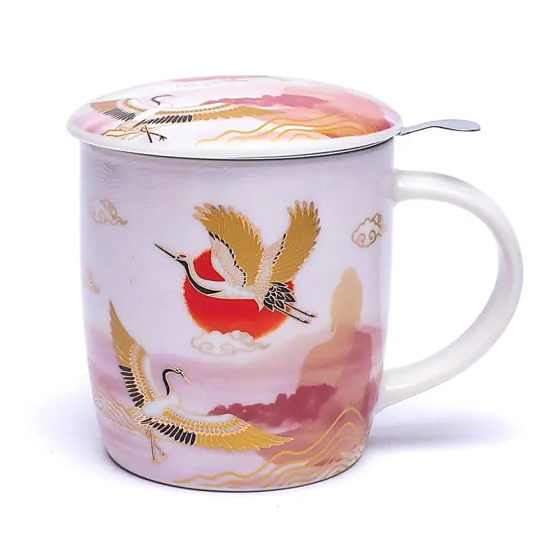 Zen-Moment  - Teetasse mit Sieb und Deckel