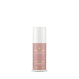 Roséfarbene Tube mit weißem Deckel mit Beschriftung Relight Delight und Cream Medium in goldener Schrift, Beauty Basics Wirkstoffkosmetik, hydratisierend und belebend in weißer Schrift