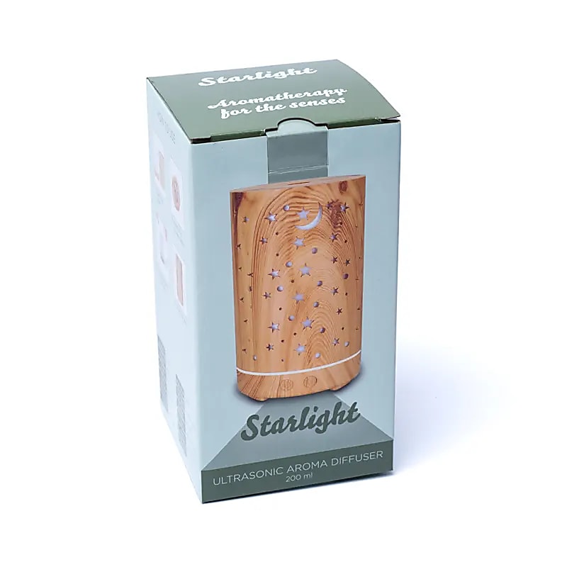 Aroma Diffusor Starlight Holzdruck