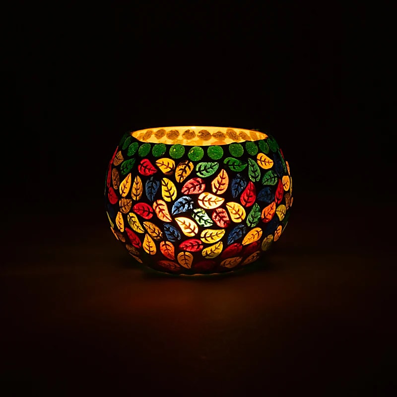 Mosaik Teelichthalter