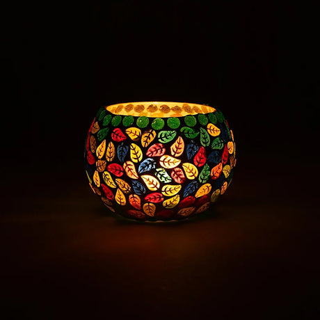 Mosaik Teelichthalter