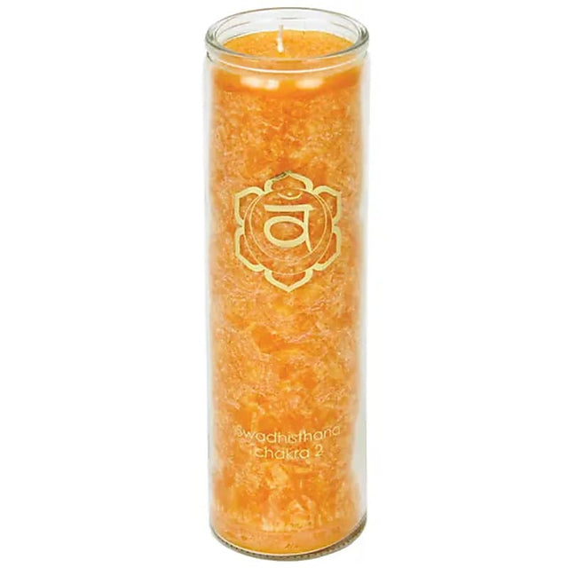 Duftkerze 2. Chakra (Sakralchakra) 100 Stunden