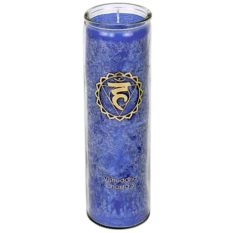 Duftkerze Stearin 5. Chakra (Halschakra) 100 Stunden