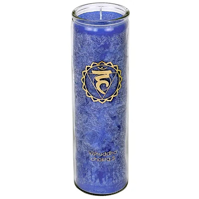 Duftkerze Stearin 5. Chakra (Halschakra) 100 Stunden