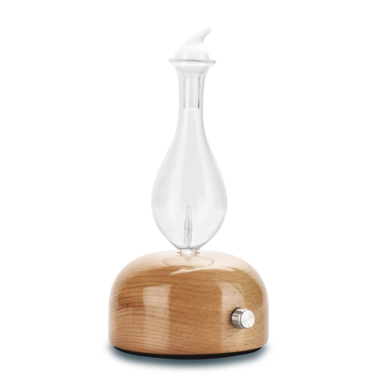 Aurora Ultraschall - Diffusor für ätherische Öle aus Holz und Glas