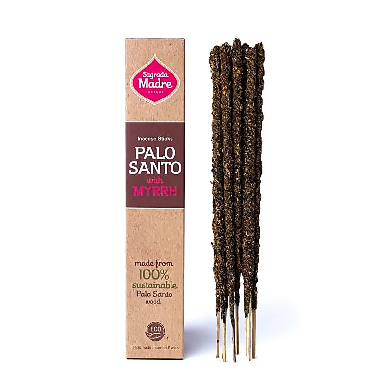 Sagrada Madre Räucherwerk Palo Santo & Myrrhe