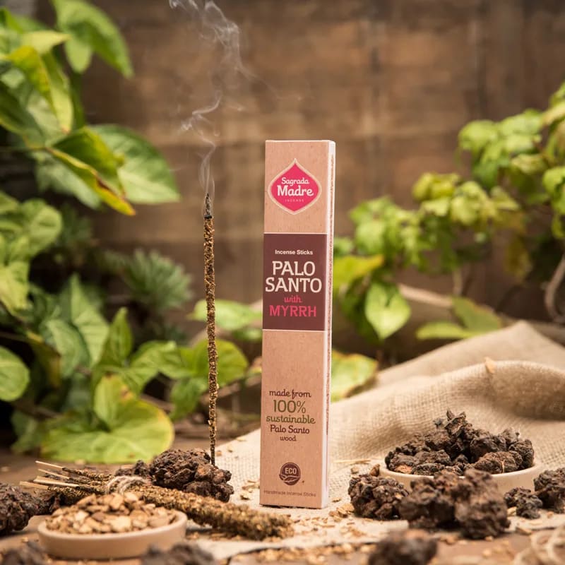 Sagrada Madre Räucherwerk Palo Santo & Myrrhe