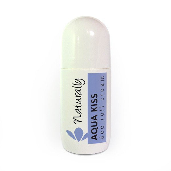  "Hristina Creme Deoroller Aqua Kiss 50ml - Natürlicher Deoroller mit Vetiver, Mandarine, Damaszener-Rosenöl und Meeresalgen-Extrakt"