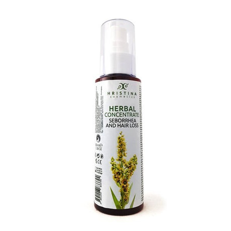 Kräuterkonzentrat bei Seborrhoe und Haarausfall 100ml - Hristina