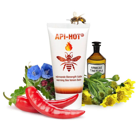 "API-HOT Wärmende Bienengift-Salbe 50ml - Natürliche Hautpflege mit echtem Bienengift"
