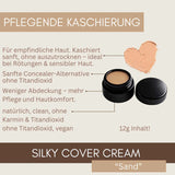 Luxury Silky Cover Cream ohne Titandioxid – natürliche Kaschierung in 2 Nuancen
