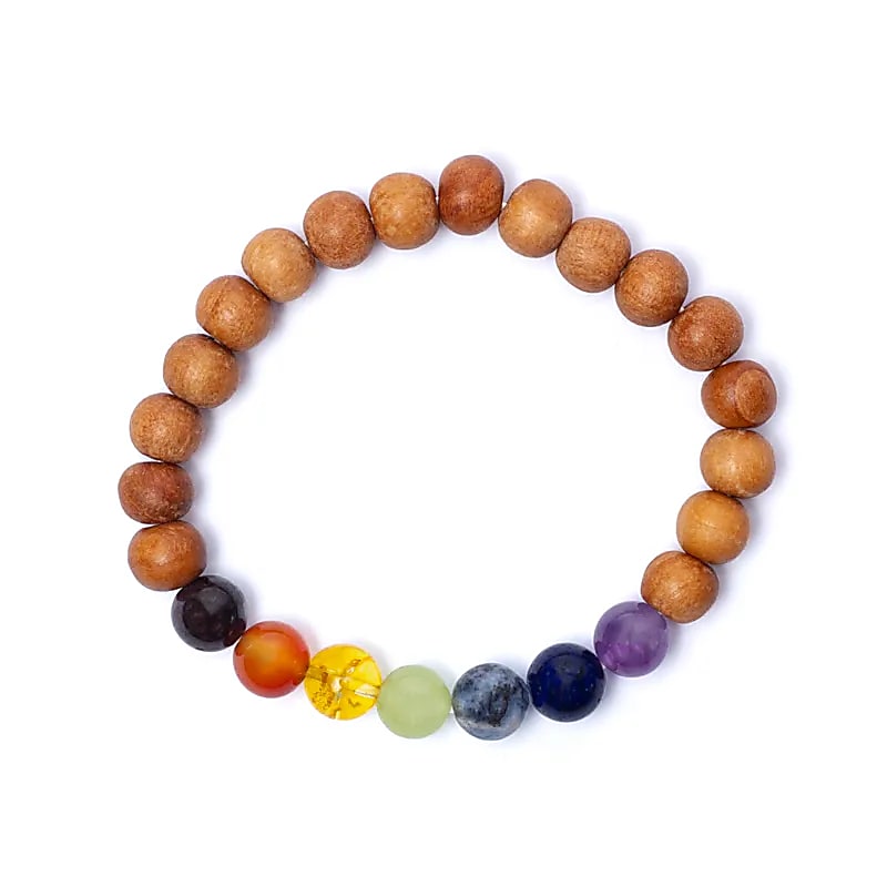 Armband Chakra Kadamholz elastisch