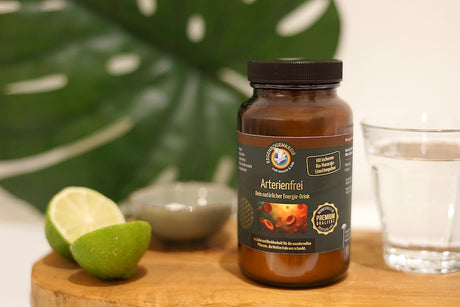 Arterienfrei - Zutatenmix aus Maracuja, Limette, Stevia und Erythrit