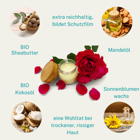 Kleine Auszeit - Handbalsam pur – ohne Farb- und Duftstoffe 50ml