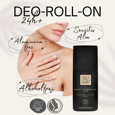 „Veganer Bio-Deo Roll-On mit frischem Duft“ Aluminiumfrei, Alkoholfrei, Sensitiv vonThats me Organic

