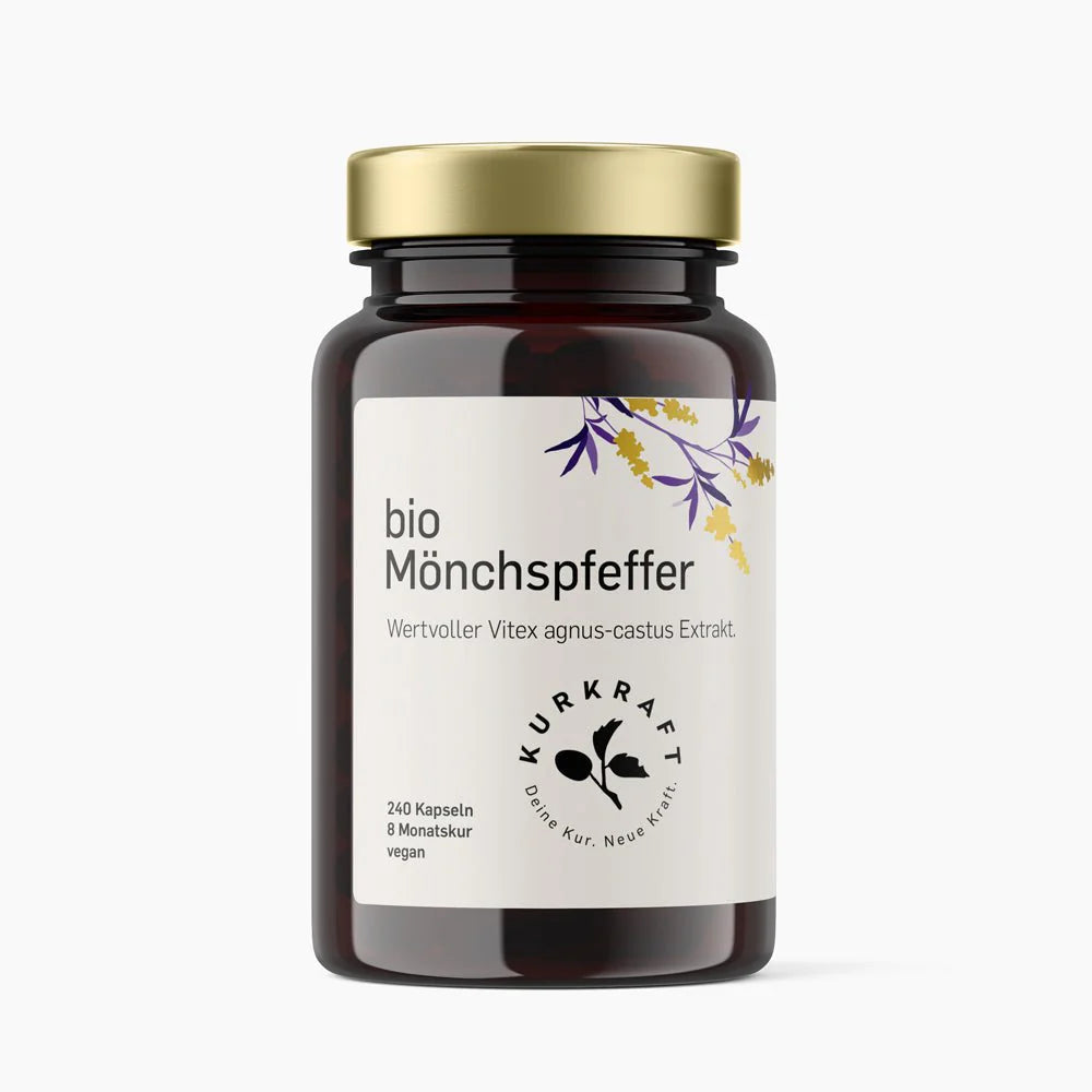 BIO MÖNCHSPFEFFER EXTRAKT- KURKRAFT 240 Kapseln  - vegan