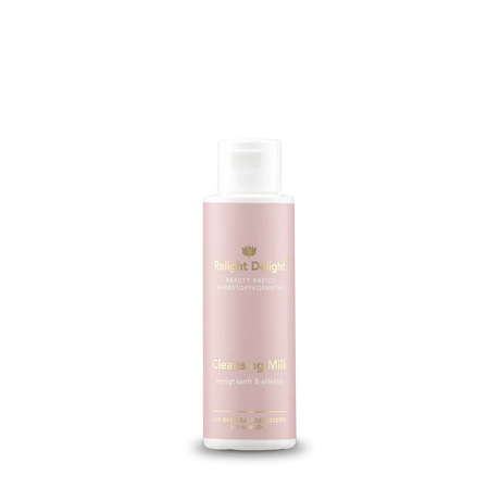 Beauty Basics Reinigungmilch 100ml – Natürliche Gesichtsreinigung für eine klare und gepflegte Haut mit Bio-Jojobaöl und Distelöl"