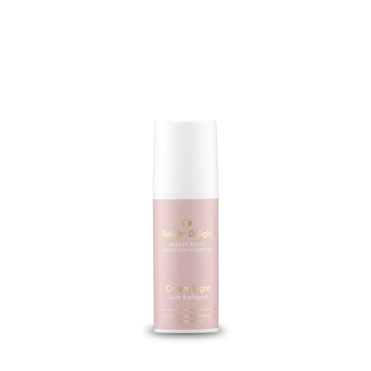  "Beauty Basics Cream Light parfümfrei 50ml - Leichte Bio-Gesichtscreme ohne Duftstoffe für empfindliche Haut"