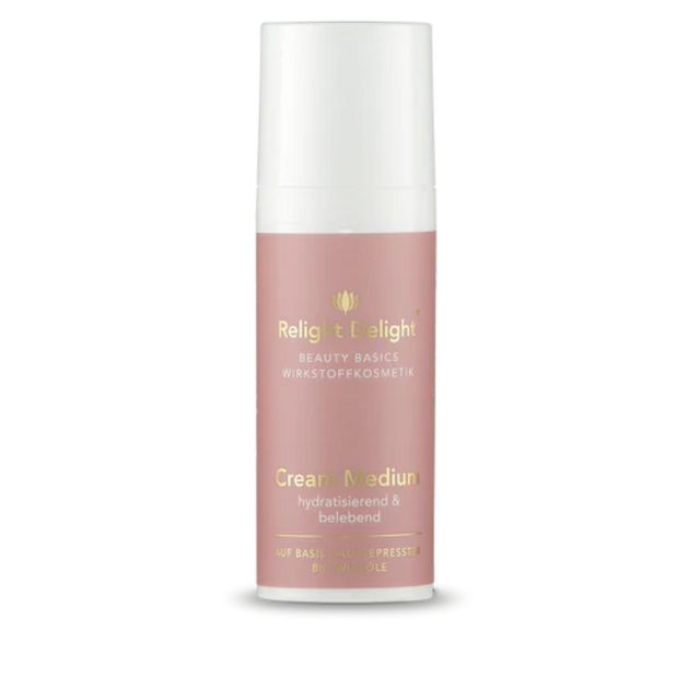 Beauty Basics Cream Medium 50ml – Feuchtigkeitsspendende, parfumfreie Gesichtspflege für empfindliche Haut