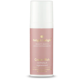 "Beauty Basics Cream Rich 50ml - Intensive Anti-Aging Nachtcreme mit Bio-Avocadoöl und Lanolin"