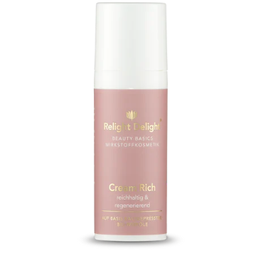 "Beauty Basics Cream Rich 50ml - Intensive Anti-Aging Nachtcreme mit Bio-Avocadoöl und Lanolin"