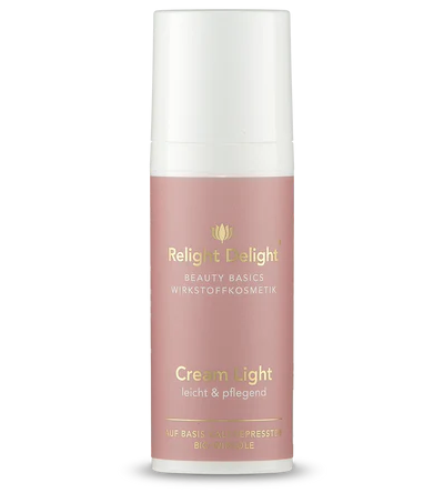 "Beauty Basics Cream Light 50ml - Leichte Bio-Gesichtscreme für junge und unreine Haut"