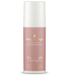 "Beauty Basics Cream Light 50ml - Leichte Bio-Gesichtscreme für junge und unreine Haut"