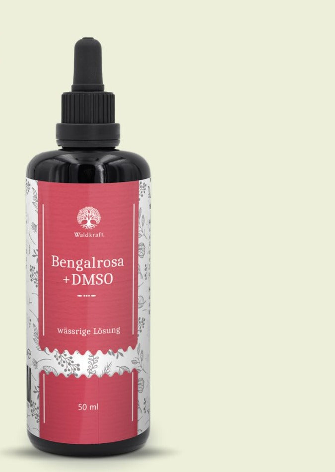 Bengalrosa 10% + DMSO 10%  Waldkraft 50ml