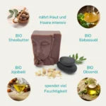 
Naturseife mit entzündungshemmender Boswelliasäure – ideal bei Neurodermitis & Akne
