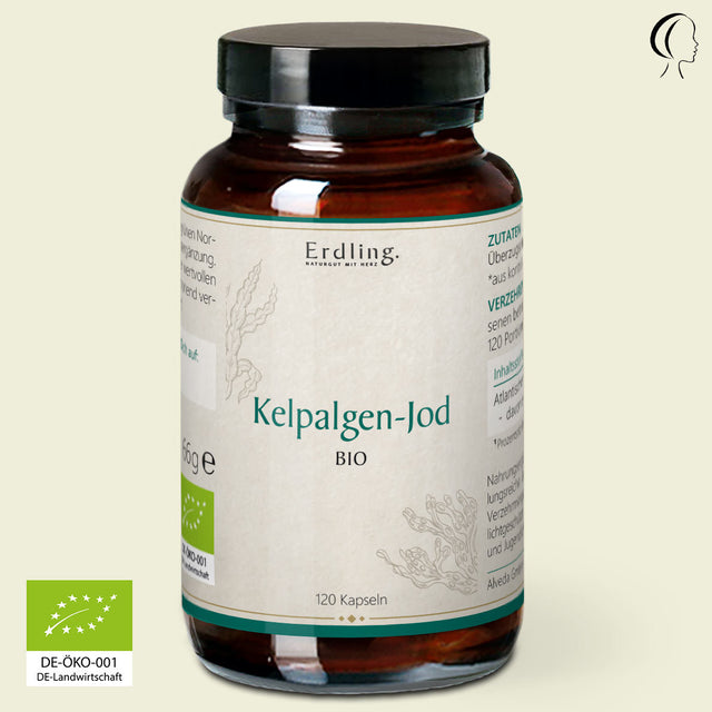 Bio-Kelpalgen-Jod - 120 Kapseln Waldkraft Erdling