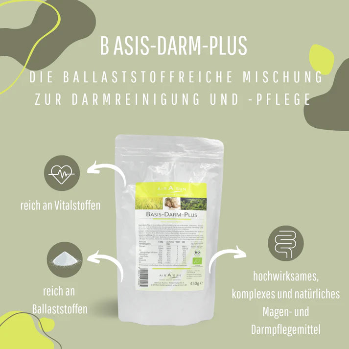 Bio Basis Darm Plus - 450g - AIRASUN