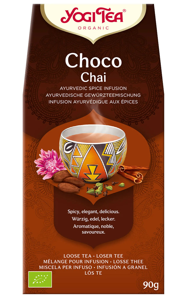 Bio Choco Chai lose Teemischung, 90 g - Yogi Tea 