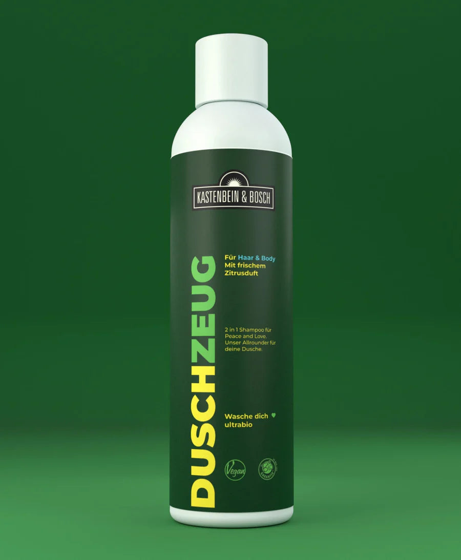 „Kastenbein & Bosch Bio Duschzeug – natürliches 2‑in‑1 Duschgel und Shampoo mit Zitrusduft für Haut und Haar“