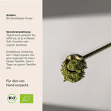 Bio Gerstengras Pulver – 100% naturbelassen & regional 500 g| Superfood aus deutschem Anbau - KURKRAFT