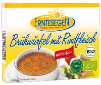 Brühwürfel mit Rindfleisch 