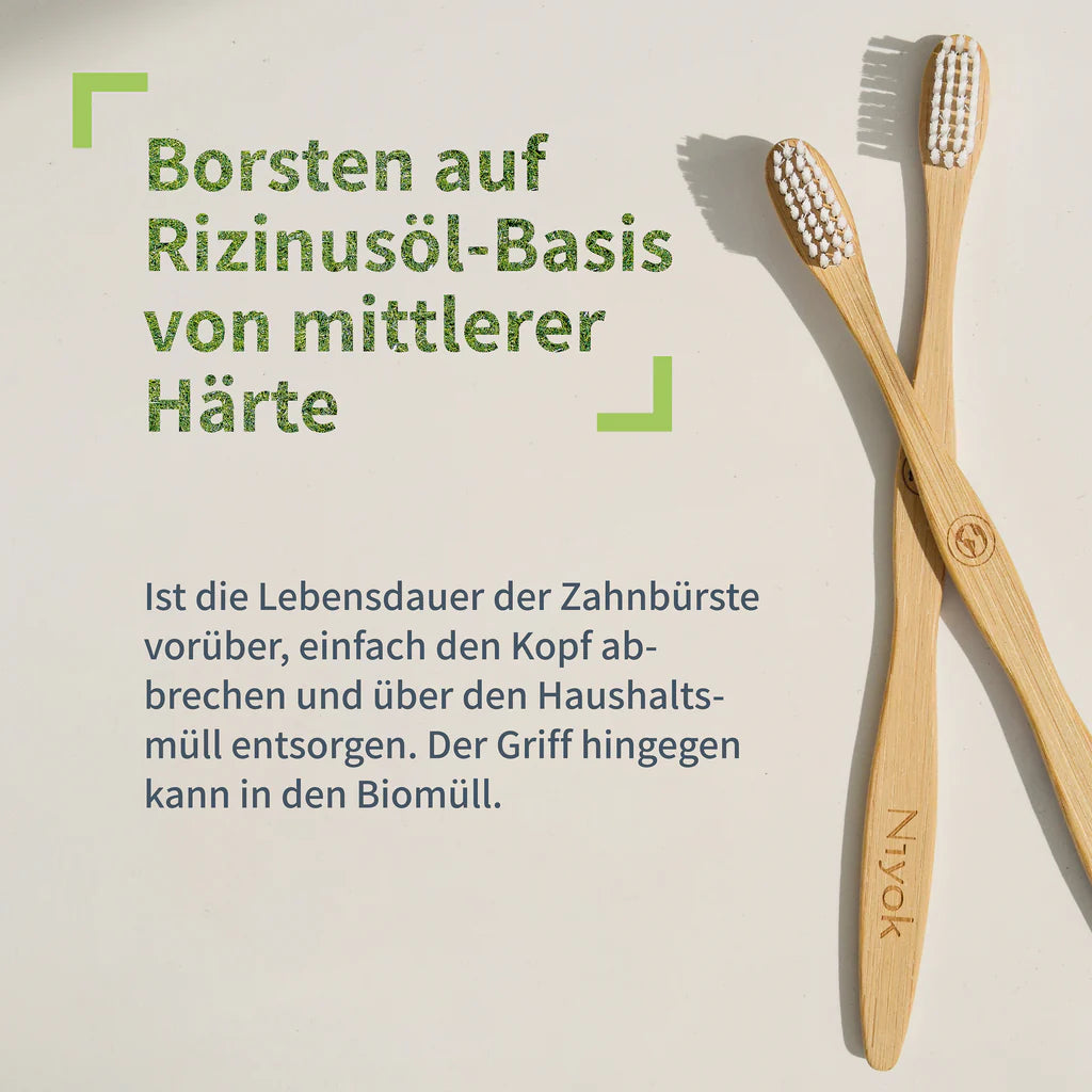 Choosebrush - Kinder Bambus Zahnbürste