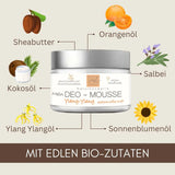 „Naturkosmetik Deo‑Creme im Glastiegel – Exotik Ylang Ylang“